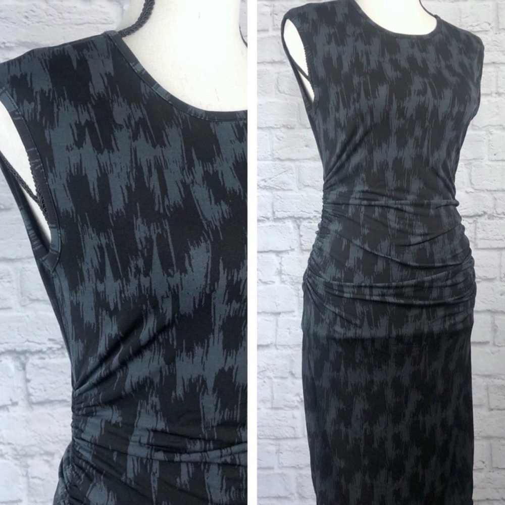 Banana Republic Ruched Waist Sleeveless  Dress